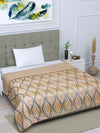 Yellow Ethnic Motifs Patterned 300 GSM Single Bed Dohar