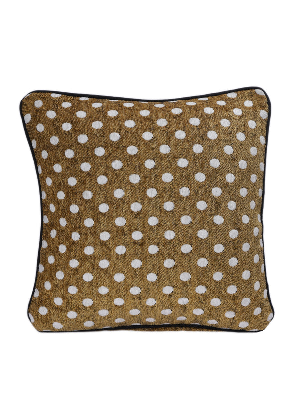 Brown & White Set of 2 Cushion Covers