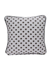 White & Grey Set of 2 Cushion Covers