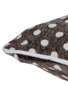 White & Grey Set of 2 Cushion Covers