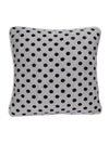White & Grey Set of 2 Cushion Covers