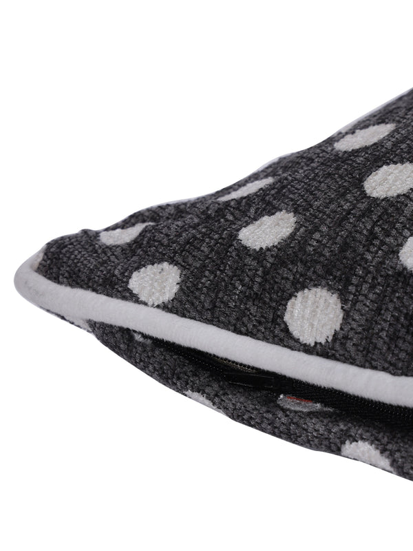 White & Grey Set of 2 Cushion Covers