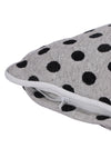 White & Grey Set of 2 Cushion Covers
