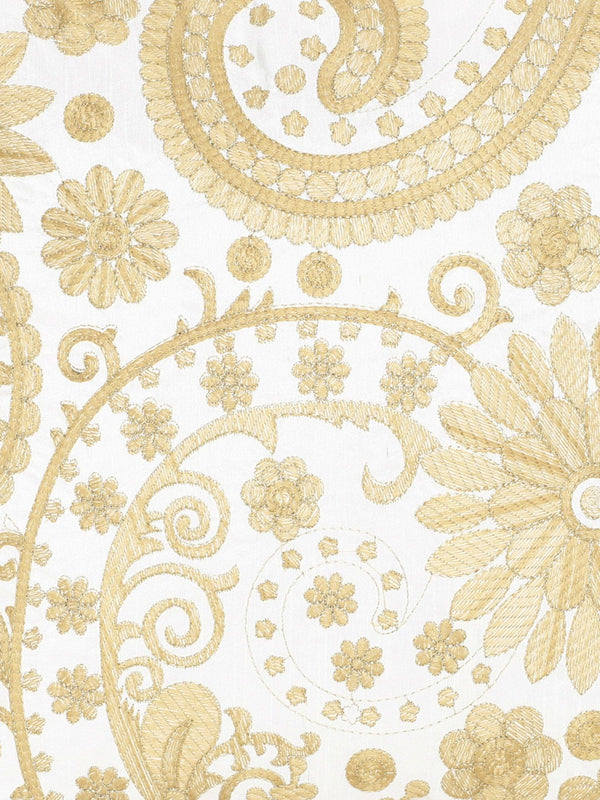 Gold & Brown Set of 2 Polyester 16 Inch x 16 Inch Cushion Covers