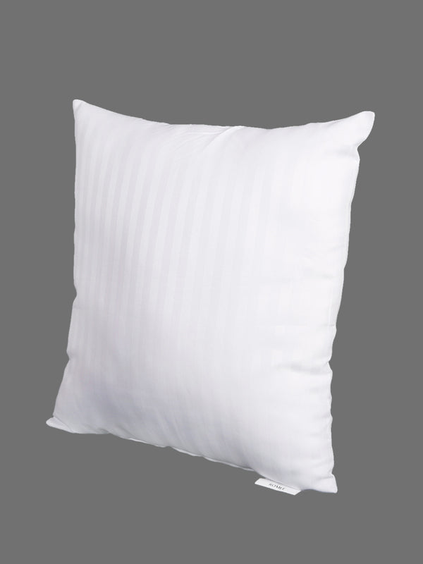 White Set of 3 Plain Cushion Fillers, 40 cm x 40 cm