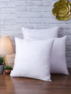 White Set of 3 Plain Cushion Fillers, 40 cm x 40 cm
