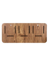 Wooden Key Holder With 3 Mobile Stand Holder For Home & Office Wall Decorative