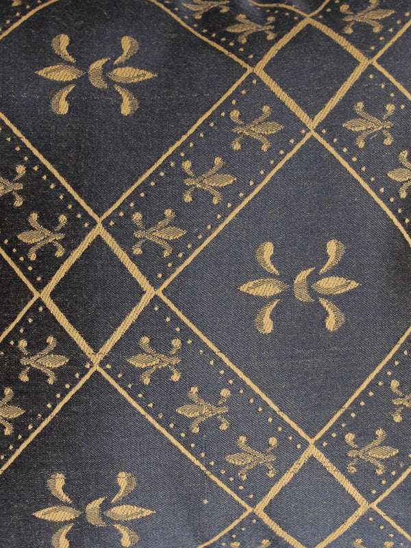 Soft Poly Cotton Ethnic Motifs Cushion Covers 12x12 set of 5  - Navy Blue