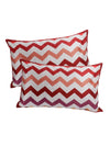Multicolor Polyester Velvet Pillow Covers - Pack of 2