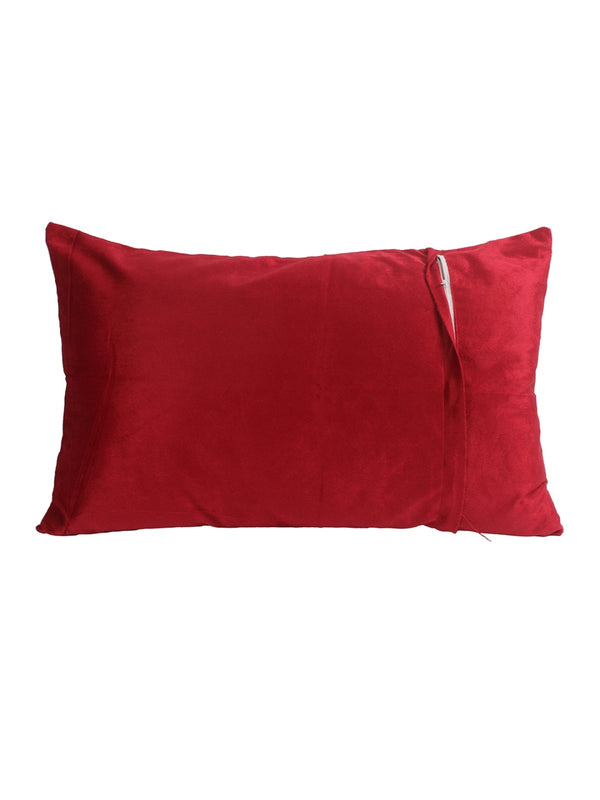 Multicolor Polyester Velvet Pillow Covers - Pack of 2
