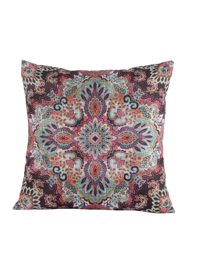 Ethnic Motifs Polyester Cushion Cover 16x16 Inch, Set of 5 - Multi