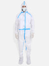Medical PPE Safety Kit with Protective Hooded Full Body Coverall, Shoe Cover, Face Shield