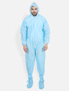 Medical PPE Safety Kit with Protective Hooded Full Body Coverall, Shoe Cover, Face Shield