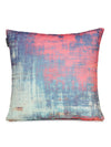 Blue and Red Set of 2 Cushion Covers 24x24 Inch