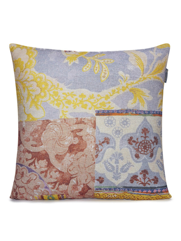 Silver and Brown Set of 2 Cushion Covers 24x24 Inch