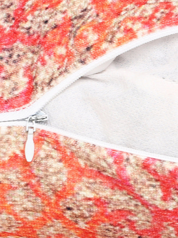 Ethnic Motifs 2 Piece Polyester Cushion Cover Set - 16" x 16", Multicolour