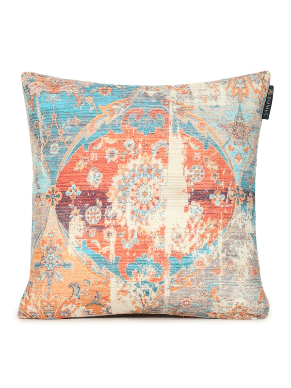 Ethnic Motifs 2 Piece Polyester Cushion Cover Set - 16" x 16", Multicolour