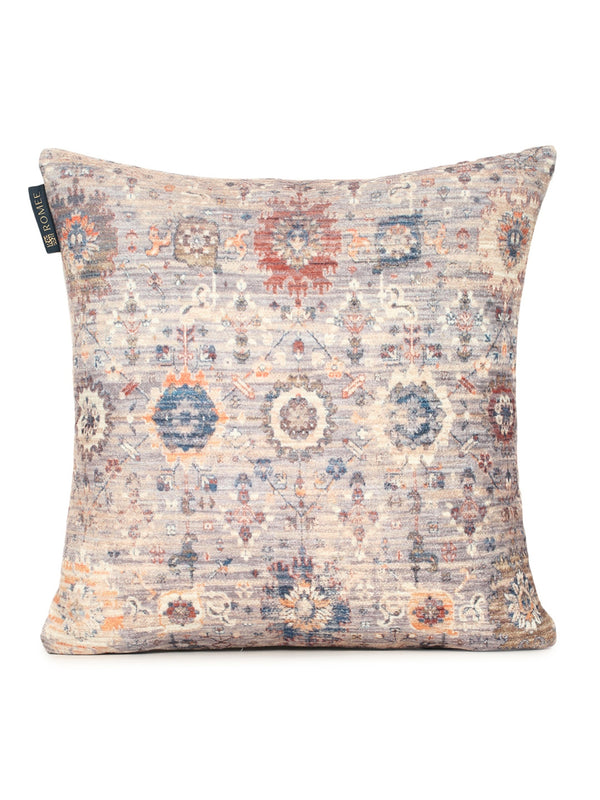 Ethnic Motifs 2 Piece Polyester Cushion Cover Set - 16" x 16", Multicolour