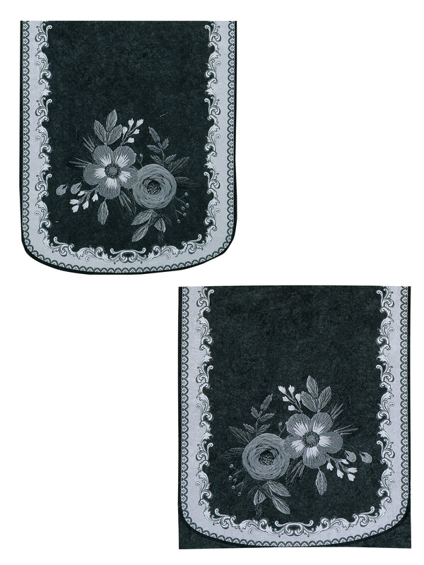 Grey & Silver Set of 6 Sofa Covers