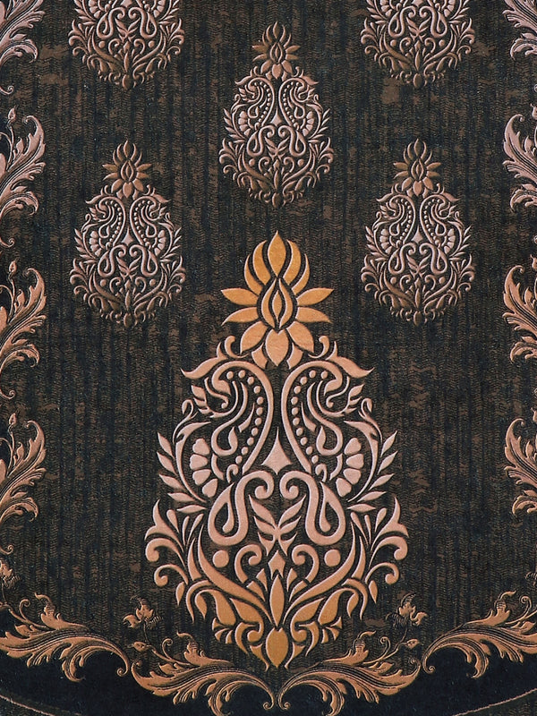 Brown & Gold Set of 6 Sofa Covers