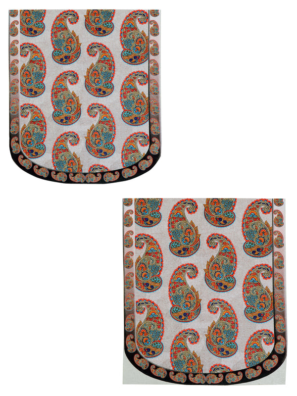 Beige Set of 6 Sofa Covers