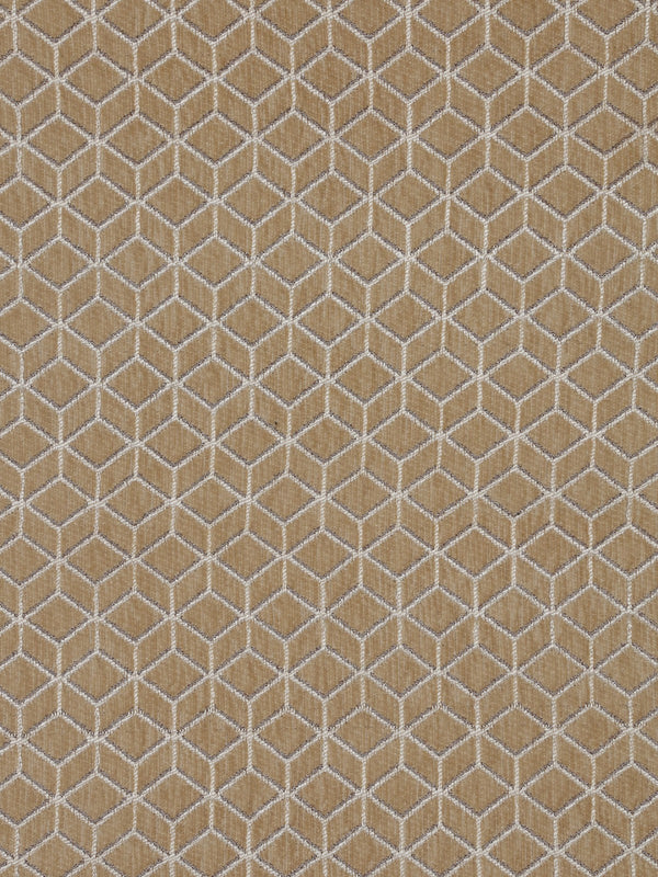 Romee 6-pieces beige geometric patterned 5-seater sofa covers slpss72