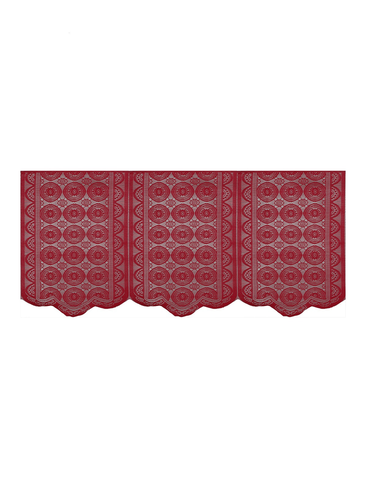 Romee 6-pieces maroon floral patterned 5-seater sofa covers slpss77