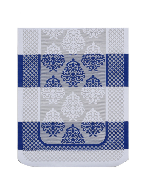 Romee 6-pieces blue & white damask patterned 5-seater sofa covers slpss78