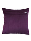 Striped Printed Polyester Cushion Cover Set of 5 - Pink & Purple