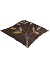 Coffee Brown Set of 5 Polyester 16 Inch x 16 Inch Cushion Covers
