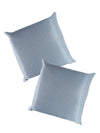 Blue Set of 2 Cushion Covers 24x24 Inch
