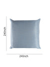 Blue Set of 2 Cushion Covers 24x24 Inch