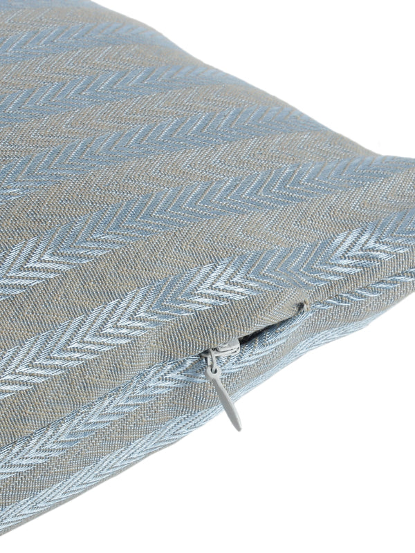 Blue Set of 2 Cushion Covers 24x24 Inch