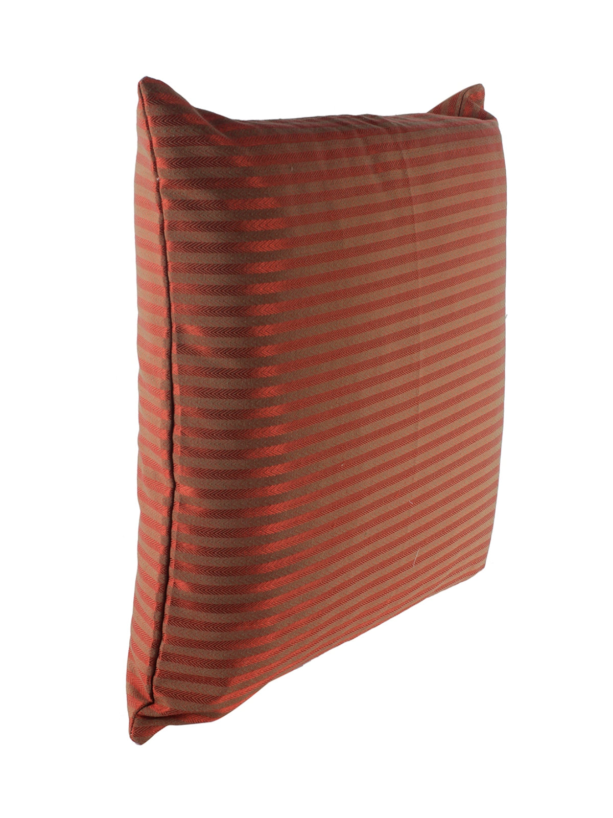 ROMEE Red Striped Printed Cushion Covers Set of 2