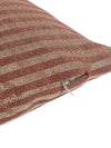 Gold & Maroon Set of 2 Cushion Covers 24x24 Inch