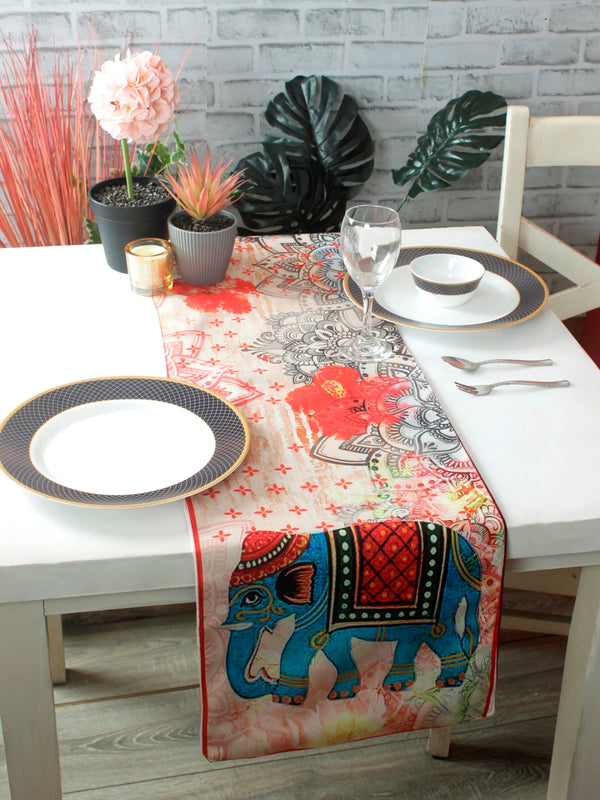 Multicolor Polyester Table Runner