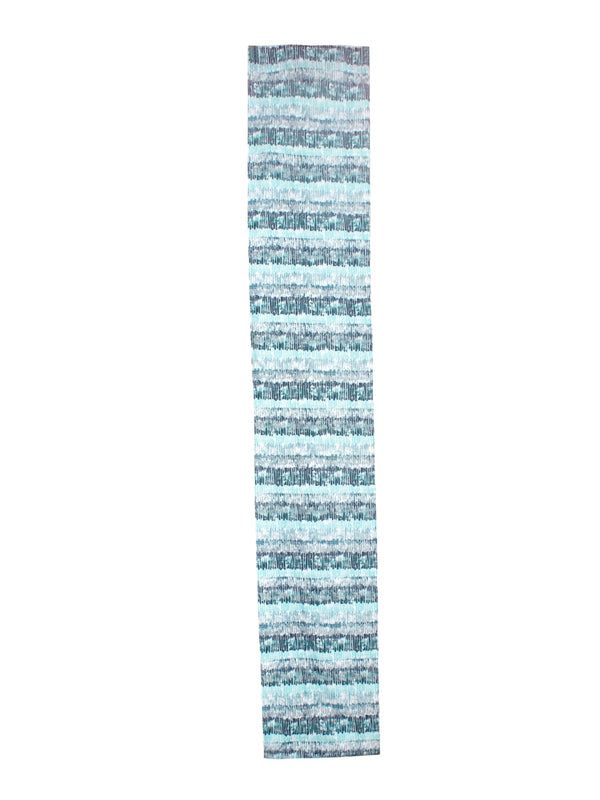 Turquoise Blue Polyester Table Runner