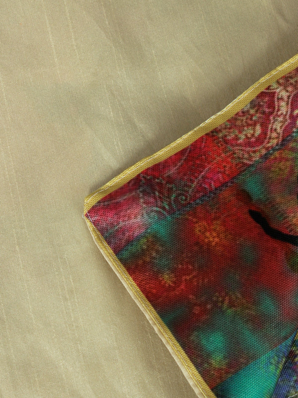 Green Polyester Table Runner