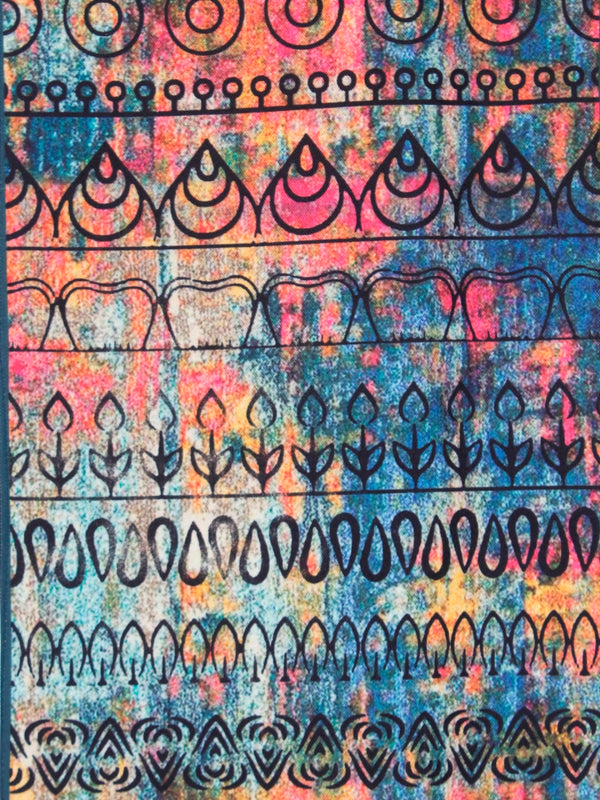 Blue Polyester Table Runner