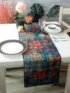 Blue Polyester Table Runner