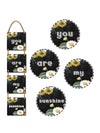 You Are My Sunshine 4 Blocks Wooden Wall Hanging