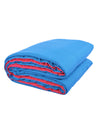 Solid 200 GSM Reversible AC Comforter for Double Bed - Blue & Pink