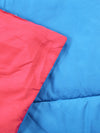 Solid 200 GSM Reversible AC Comforter for Double Bed - Blue & Pink