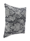 Grey Set of 5 Ethnic Motifs Patterned Polycotton Square Cushion Covers