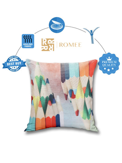 Multicolor Set of 5 Cushion Covers