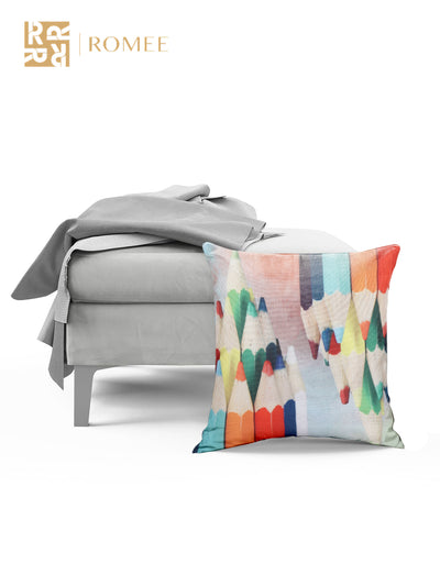 Multicolor Set of 5 Cushion Covers