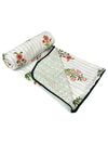 Off White Cotton Double Bed Dohar