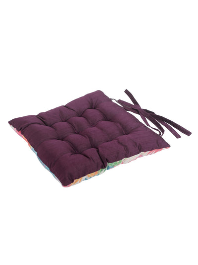 Multicolor Set of 2 Chair Pad