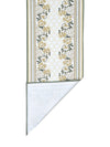 Multicolor Set of 1 Runner, 6 Placemats, 6 Napkins Floral Patterned Cotton Square Table Linen Set
