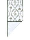 Multicolor Set of 1 Runner, 6 Placemats, 6 Napkins Floral Patterned Cotton Square Table Linen Set